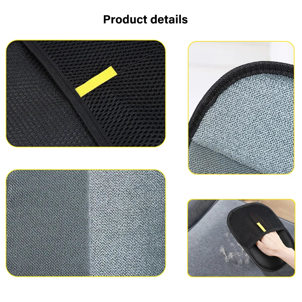 Рукавичка для видалення шерсті та грумінгу домашніх тварин