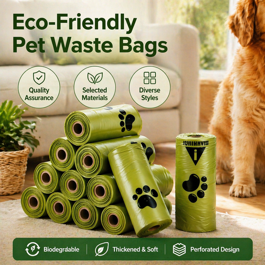 EcoDog Biodegradable Poop Bags – Leak-Proof Pet Waste Bags