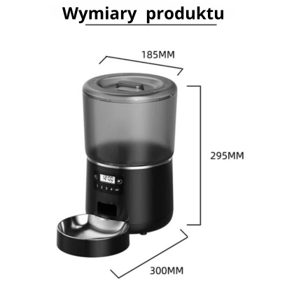 Inteligentny automatyczny karmnik dla kotów i psów 4L