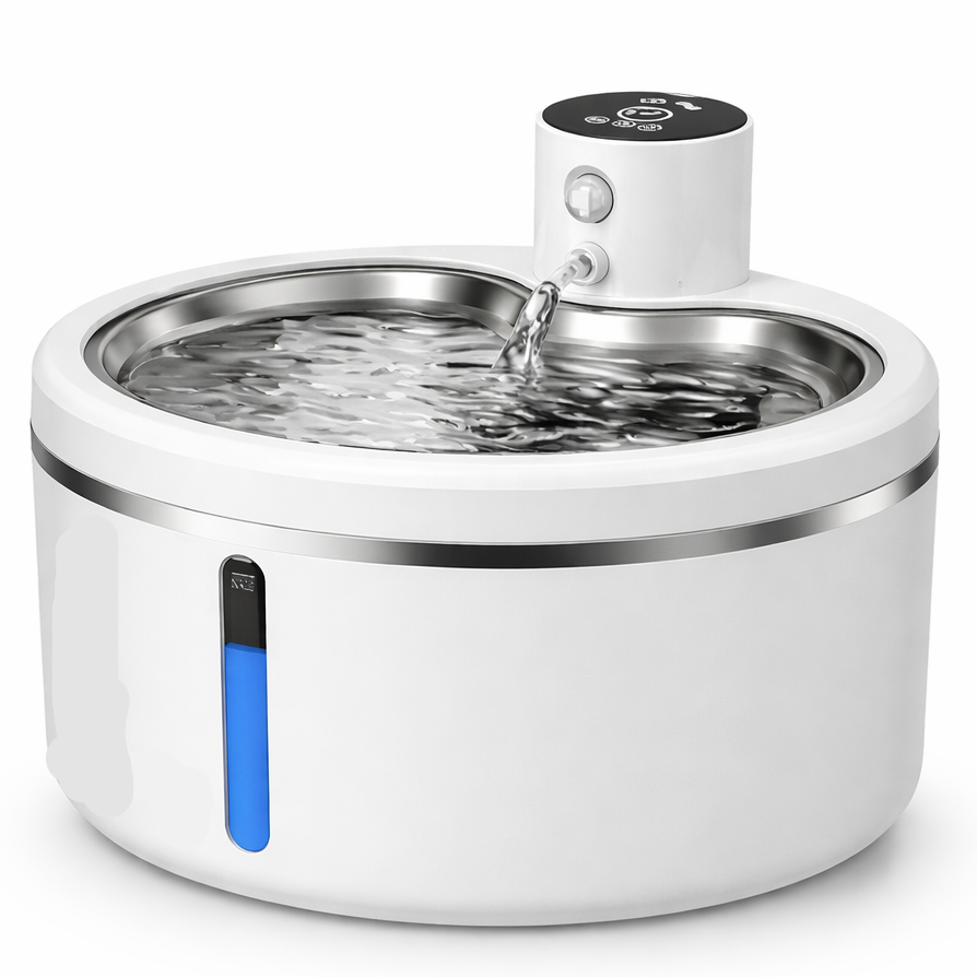 Inteligentna fontanna dla zwierząt 2.5L z czujnikiem ruchu