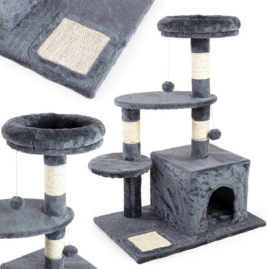 Cat scratching post 85 cm tower bed house